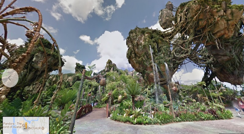 Disney Parklar, Google Maps’ten detaylı ziyaret edilebilecek