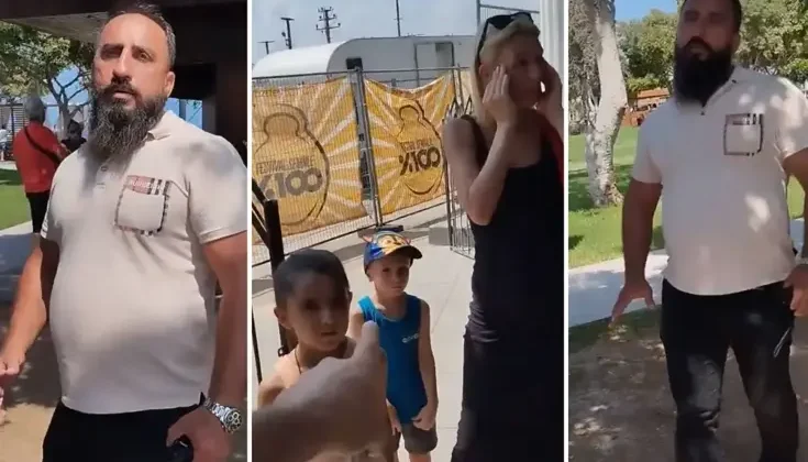 Halk plajında belediye eliyle vatandaşa zulüm! Görevlinin pişkin tavırları pes dedirtti