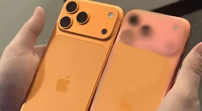 Turuncu iPhone 17 Pro Max’lerin rengi kullandıkça soluyor