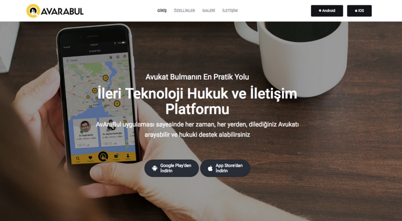 Avukatlarla kullanıcıları ortak platformda buluşturan girişim: AvAraBul