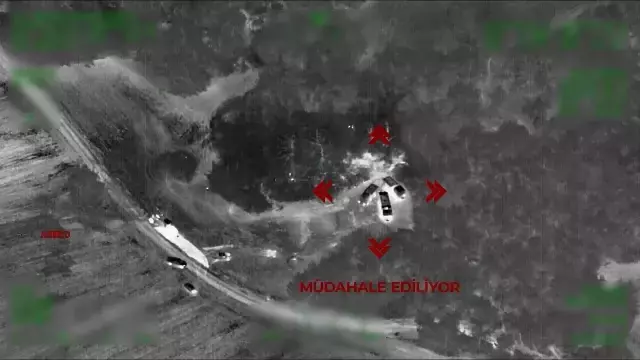 Orman kundakçıları İHA'ya böyle yakalandı